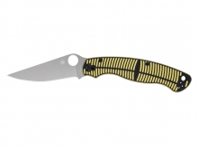 Spyderco MILITARY 2 SALT G-10 NEGRO/AMARILLO MAGNACUT LISO C36GBKYLMCP2