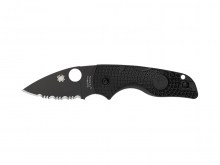 Spyderco LIL NATIVE FRN BLACK BLADE SERRATED C230SBBK