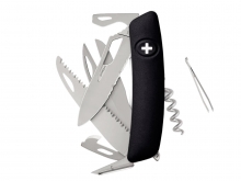 Swiza SH09TR AM SIERRA Y TIJERAS DE BORDE ONDULADO Negro (KST.0136.1010)