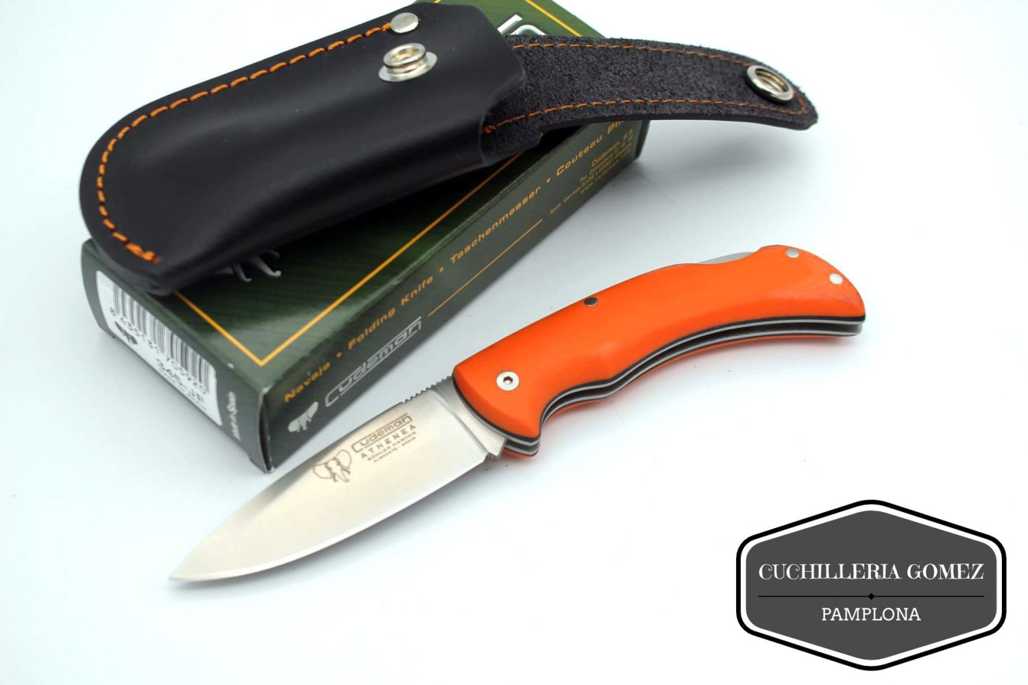 CUDEMAN ATHENEA G10 NARANAJA + FUNDA - 345-JF