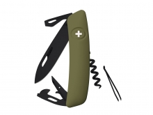 Swiza D03 AB Oliva (KNI.0033.1050)