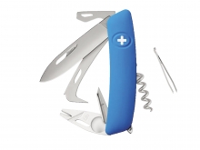 Swiza HO05R-TT herramienta para caballos y garrapatas AM Azul (KHO.0096.1030)