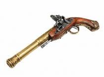 PISTOLA DE CHISPA (ZURDA), INDIA S.XVIII. - 1296/L