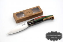 PALLARES BUSA INOX MADERA MOSAIC 80MM