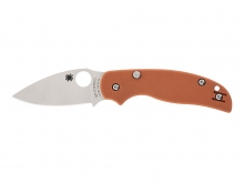 Spyderco SAGE 6 BOT�N DE LIBERACI�N NARANJA QUEMADO CPM REX 121 C123GPBOR