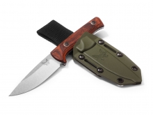 Benchmade SLIPRIDGE FIJO MADERA OSCURA 15650