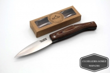 PALLARES BUSA INOX MICARTA MARRON 80MM