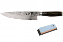 KAI SHUN PREMIER 200MM + KAI PIEDRA 300/1000 (DM-0708) + BASE