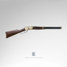 KOLSER REP.MOD.92 CARBINE USA 1892.BRASS  .98 CM. +  6 SHELLS. 47-1063 LX
