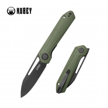 Kubey Royal Linerlock Negro Verde KU321W