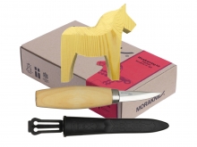 MORA WOODCARVING KIT DALA HORSE 120 (C) (14041) MORA WOODCARVING KIT DALA HORSE 120 (C) (14041)
