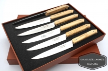 LAGUIOLE AUBRAC MESA OLIVO LE GASTRONOME - 6 PIEZAS