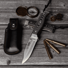 Cudeman MT-6 Micarta negra 328-MF