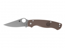 Spyderco PARA MILITAR 2 FRN MARR�N CPM 15V LISO C81PBN15V2