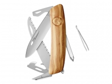 Swiza D06R AM madera de olivo (KNR.0066.6310)