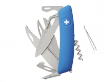 Swiza SH09TR AM SIERRA Y TIJERAS DE BORDE ONDULADO Azul (KST.0136.1030)