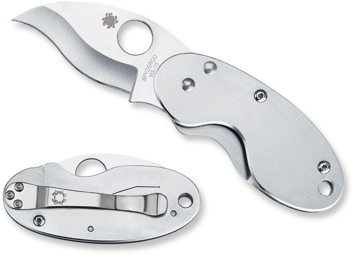 NAVAJA TÁCTICA SPYDERCO CHICAGO CON CLIP