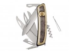 Swiza D09R AM SIERRA Y TIJERAS Laminado Blanco (KNR.0136.6520)