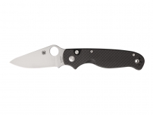 Spyderco BUTTONUP FIBRA DE CARBONO LISA C275CFP