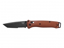 Benchmade BAILOUT 537SBK-07 ALUMINIO DE COBRE QUEMADO TANTO SERRADO