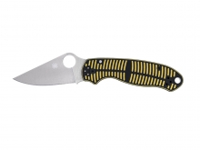 Spyderco PARA 3 SALT G-10 AMARILLO/NEGRO CPM MAGNACUT LISO C223GBKYLMCP